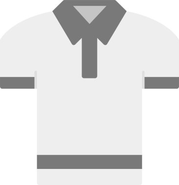 giysi moda ikonu düz stil