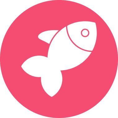 balık ağı simgesi basit tasarım