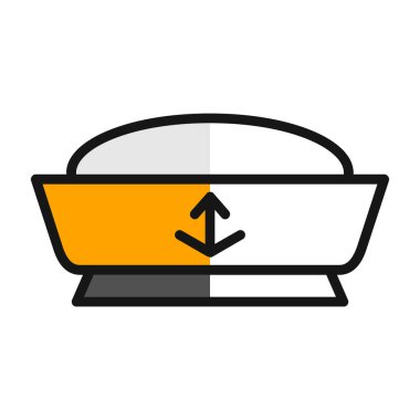 Sailor hat. web icon simple illustration