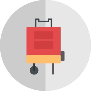 Bavul 'un basit bir çizimi 