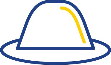 hat web vektör illüstrasyon arka planı