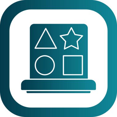 seo modern simgesinin vektör illüstrasyonu