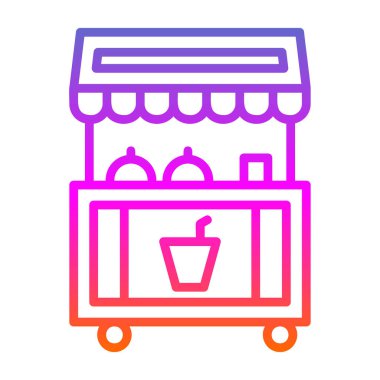 Araba dükkanı. Basit tasarım