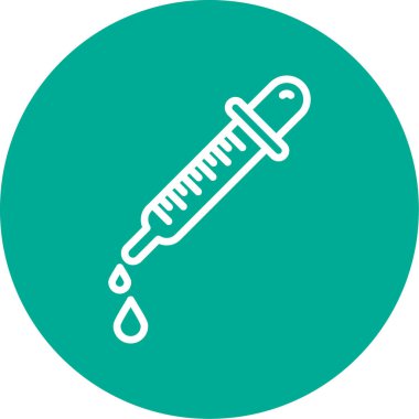 Bırakma simgesi tasarım vektör şablonu