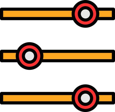 araba lastiği servis simgesi doldurulmuş taslak biçimi