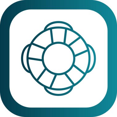 Can simidi. Web simgesi basit illüstrasyon