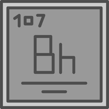 Kimyasal modern simgenin vektör çizimi