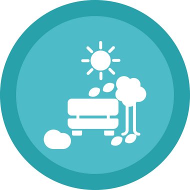 Modern simgenin vektör illüstrasyonu