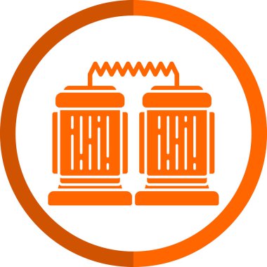 Fıçı. Web simgesi basit illüstrasyon