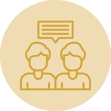 İnsan simgesinin vektör illüstrasyonu