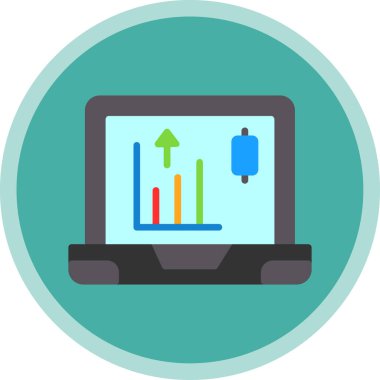 bilgisayar izleyici vektör simgesi