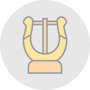 Modern ve basit cam ikonunun vektör çizimi