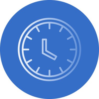 zaman, saat vektör simgesi, illüstrasyon 