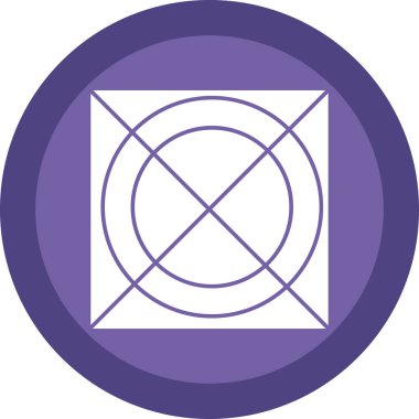 Eşsiz Pusula Vektör Satırı Simgesi