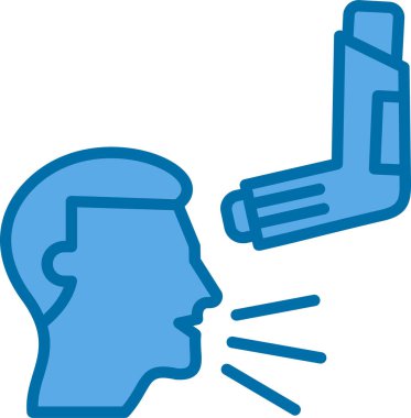 Bir silah ikonuyla el.