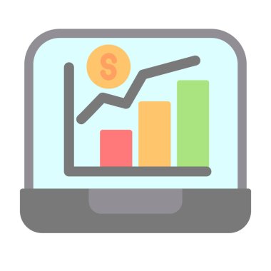 iş büyüme vektör çizim