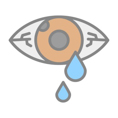 su damlası ikon vektör illüstrasyonu