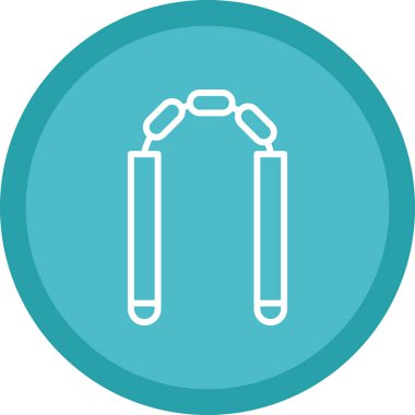 Modern simgenin vektör illüstrasyonu