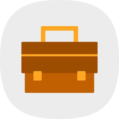  Evrak Çantası'nı web simge vektör çizim 