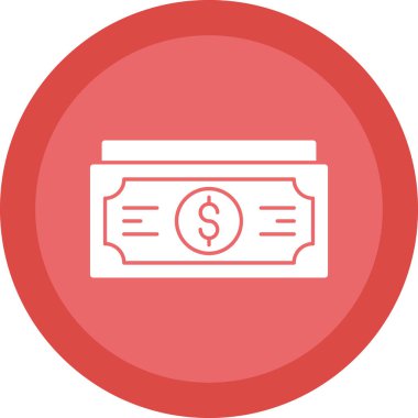 Web ve mobil uygulama tasarımınız için para simgesi, dolar logosu konsepti 