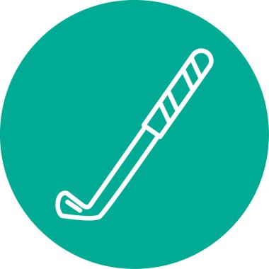 Moda tarzında izole edilmiş buz hokeyi simgesi