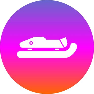 bir tekne simgesinin modern illüstrasyonu