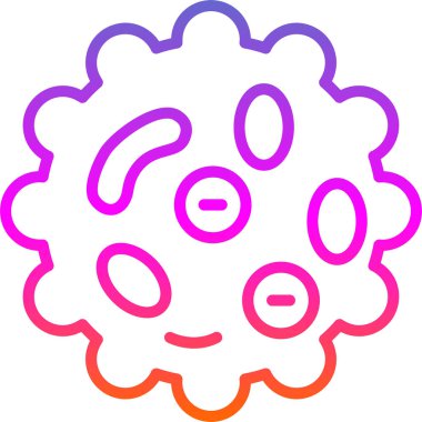 Çizgi film simgesinin vektör çizimi