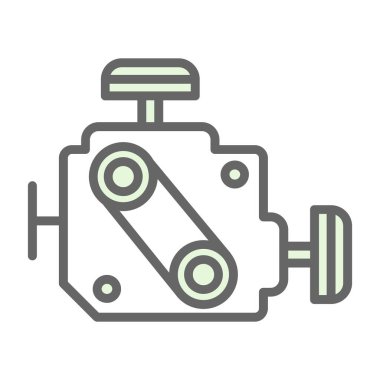 kamera kamera ikonu vektör illüstrasyonu