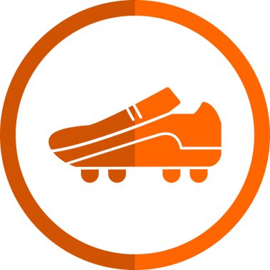 Futbol önyükleme kutsal kişilerin resmi, vektör çizim 