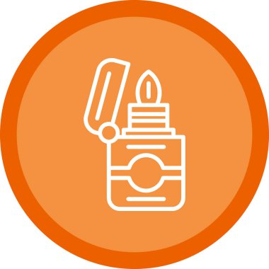 Daha hafif simgenin vektör illüstrasyonu 