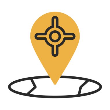 İğne işaretleyicili harita işaretleyici