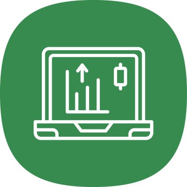 Grafiğin vektör illüstrasyonu