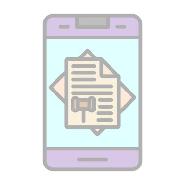 mobil posta simgesi vektör resimleme grafik tasarımı