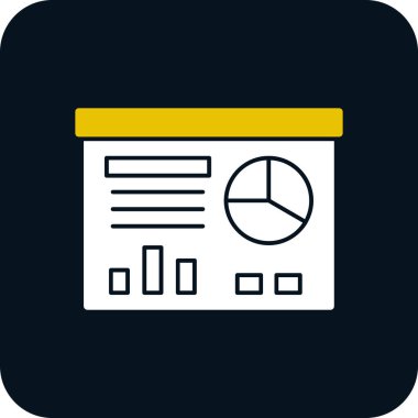 Sunuyu web simgesi, vektör çizim 