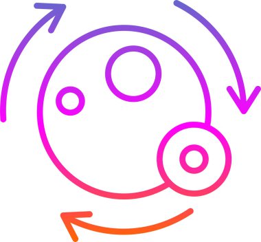 seo modern simgesinin vektör illüstrasyonu