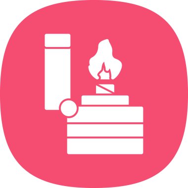 Daha hafif simgenin vektör illüstrasyonu 