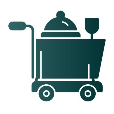 dağıtım kamyonu ve yemek