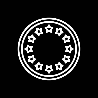 Bir yıldızın vektör illüstrasyonu