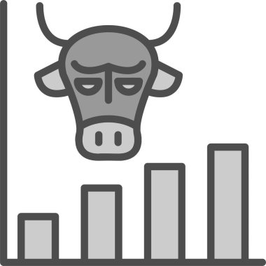 Basit bir inek simgesi