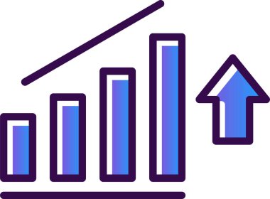 Büyüme grafiği Basit resimleme