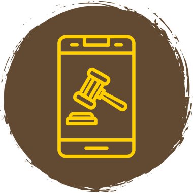 cep telefonu vektör simgesi