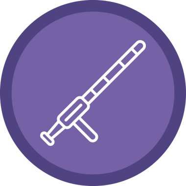 Tornavida. Web simgesi basit illüstrasyon