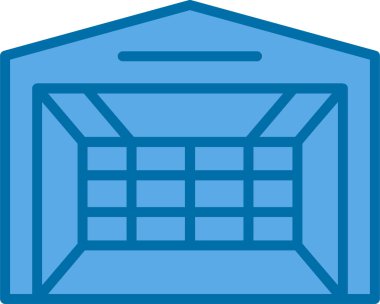 kutu simgesi vektör illüstrasyonu