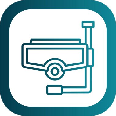 Nöral Dalış Gear simgesi - taslak biçimi