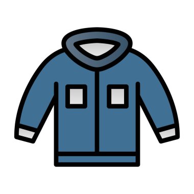 Suit simgesinin vektör çizimi