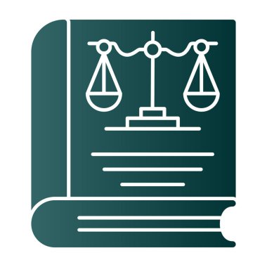 Yasa Vektörü Satırı Simgesi