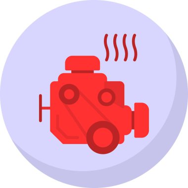 Gaz. Web simgesi basit illüstrasyon