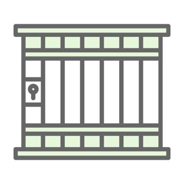 ev vektörü düz renk simgesi