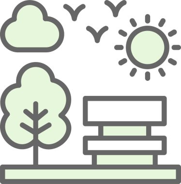 Bulut. Web simgesi basit illüstrasyon