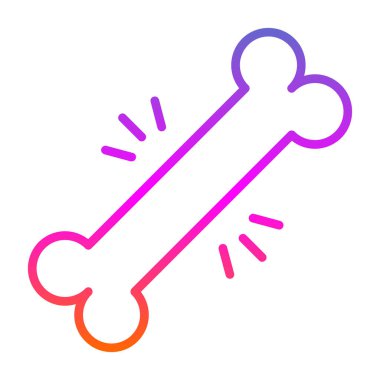 vektör kemik simgesi çizimi 